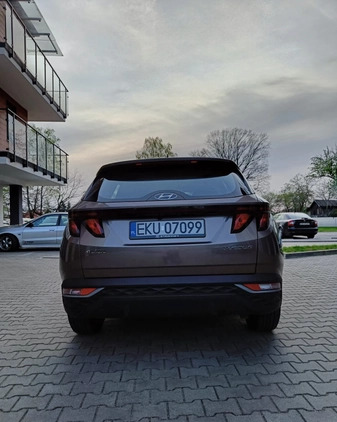 Hyundai Tucson cena 109999 przebieg: 49999, rok produkcji 2021 z Kutno małe 22
